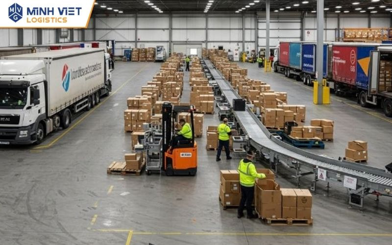 Doanh nghiệp logistics cần kết hợp lưu kho và luân chuyển hàng